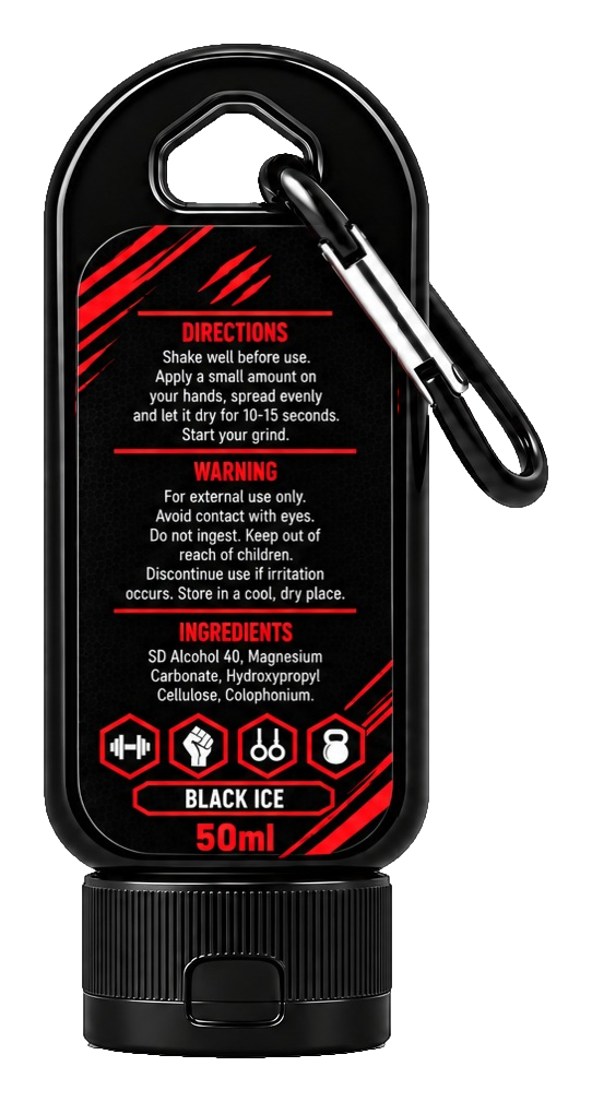 50ml Black Ice, back view